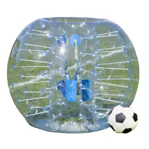 2024 ขายดีที่สุดลูกบอลกันชนตัวเป่าลมโปร่งใส ลูกบอล zorb ตัวฟองโปร่งใส