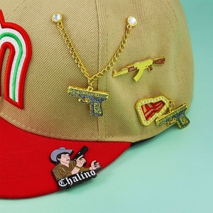 Cheap Price Pines Metalicos Al Por Mayor Zinc Pines Metalicos Para Gorras De Beisbol <b>Hat</b> <b>Pins</b> - Product Image 3