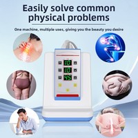 Masseur électrique 3 en 1 pour le cou et les épaules avec rouleau chauffant, machine de massage EMS