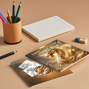 Produttore di stampa personalizzato di libri <span class=keywords><strong>da</strong></span> <span class=keywords><strong>colorare</strong></span> in stile cinese per <span class=keywords><strong>adulti</strong></span> <span class=keywords><strong>e</strong></span> bambini - Product Image 1