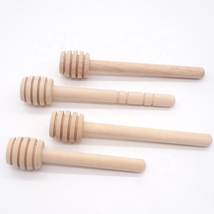 Оптовая продажа, деревянная банка для варенья, палочка для меда