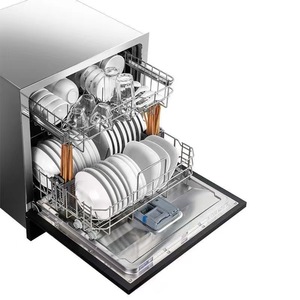 8-12 Ensembles de lave-vaisselle encastrable automatique de type tiroir en acier inoxydable avec désinfection et séchage intégrés, pour usage industriel - Product Image 3