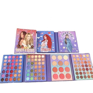 Palette Ombretti KG <span class=keywords><strong>Shakira</strong></span> 117 Colori, Quattro Tonalità, Perlato Opaco, Illuminante, Blush, Glitter, Stile Ultramo - Product Image 1