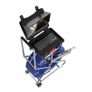 Système d'inspection de canalisations avec caméra d'égout 4K Ultra <span class=keywords><strong>HD</strong></span> à vision nocturne, câble de 100 m, écran tactile 13,3 pouces, carte mémoire, garantie 1 an - Product Image 6