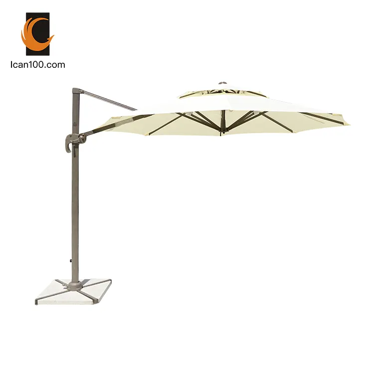 تصنيع Sombrilla Jardin المظلات المظلات في الهواء الطلق مظلات للباحة وقواعد