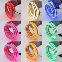 Tira de Luz LED de Silicona de 24V, Impermeable IP67, Resistente, para Exteriores, Paisajes, Longitud Personalizada