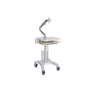 <span class=keywords><strong>Chariot</strong></span> de scanner dentaire multifonctionnel, <span class=keywords><strong>chariot</strong></span> médical <span class=keywords><strong>mobile</strong></span>, base en forme de X, prise de courant de 3 mètres incluse, support de scanner universel - Product Image 3