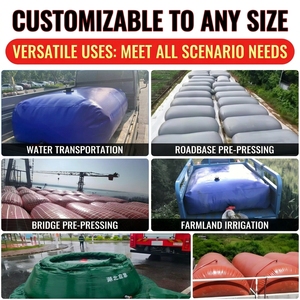 10000 litres Flexible PVC vessie d'eau réservoir de carburant bâche liquide stockage oreiller ferme Flexitank Zoe marque - Product Image 5