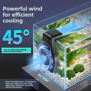 Nuevo Ventilador <span class=keywords><strong>de</strong></span> <span class=keywords><strong>Agua</strong></span> Fría para Acuarios y Peceras, Refrigerador Silencioso <span class=keywords><strong>con</strong></span> Control Automático <span class=keywords><strong>de</strong></span> Temperatura, Disipación <span class=keywords><strong>de</strong></span> Calor para <span class=keywords><strong>Agua</strong></span> <span class=keywords><strong>de</strong></span> Mar - Product Image 3