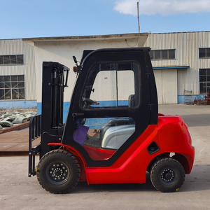 Garpu Forklift kecil kualitas tinggi 2 Ton 3 Ton Forklift kontainer Forklift Gas dengan derek untuk penggunaan PABRIK/gudang - Product Image 4