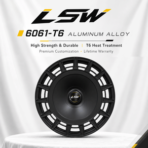 ล้อแม็กซ์ LS8024 ขนาด 18 นิ้ว แบบปิด ดีไซน์ Rally ผลิตตามสั่ง สำหรับรถยนต์ BMW Audi VW  5x112 5x114.3 อะไหล่รถยนต์ - Product Image 4