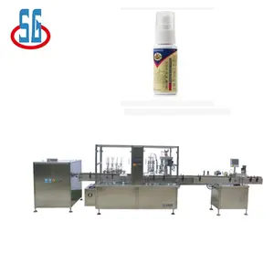 10ml-60ml small spray bottle filling machine automatic perfume filling capping