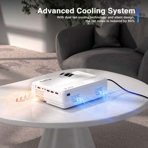 Nhà Máy Thông Minh Máy Chiếu 4K Rạp Chiếu Phim Rạp Hát Tại Đa Phương Tiện Máy Chiếu Trò Chơi <span class=keywords><strong>Mini</strong></span> Xách Tay Nhà LED Máy Chiếu Bỏ Túi - Product Image 3