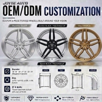 JOYEE Jantes haut de gamme en alliage d'aluminium forgé, finition argent, à rayons multiples et à déport profond, 19-22 pouces, PCD 5x114.3 5x120, Nouveauté compatible avec M3 M4 M5 M8