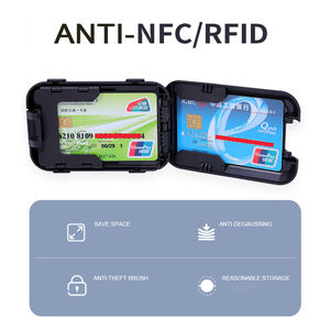 Porte-cartes RFID design moderne personnalisé étui pour cartes personnelles en <span class=keywords><strong>plastique</strong></span> - Product Image 5