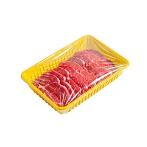 Barquette jetable en PP pour viande fraîche, qualité alimentaire, pour supermarché, emballage scellé pour bœuf et volaille surgelés, taille personnalisée - Product Image 1
