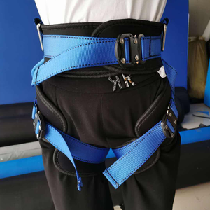 安全ベルト,ブルー高品質子供用バンジージャンプハーネスを広げて強化 - Product Image 6