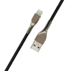 Nhà Máy Tùy Chỉnh OEM La T2 Nhanh Chóng Sạc Nylon USB-A Để Cáp Với Mfi Chứng Nhận