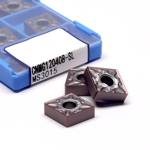 Plaquette de tournage en carbure CNC DL CCMT120408, forme rhombique, fixation par vis, OEM - Product Image 4