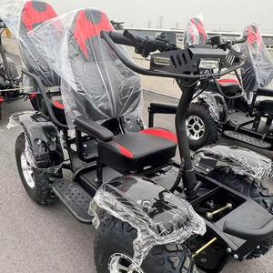 Scooter de Dos Plazas Todoterreno con Motor de Alta Potencia para Terrenos Difíciles, Diseño Nuevo 2024, Tipo Económico HD4, Totalmente Eléctrico y Resistente - Product Image 1