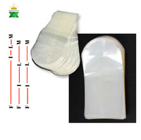Sacs multidimensionnels en film thermorétractable en PVC pour les cadeaux, les chaussures, les aliments, les sacs d'emballage transparents de protection