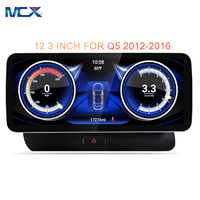 Autoradio DVD 12,3 pouces, écran tactile Android, lecteur multimédia, Carplay pour Audi A3 A4 A5 A6 A7 A8 Q2 Q3 Q4 Q5 Q7