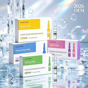 Global Supply OEM Hyaluronic Acid Peptide <b>Serum</b> Peptide Rich Formula Comfort Dry Skin Maintain Fresh Clean Facial Appearance - Product Image 5