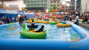 Télécommande à commande électrique cygne blanc gonflable flottant <span class=keywords><strong>bateau</strong></span> électrique <span class=keywords><strong>eau</strong></span> motorisée animal pare-chocs <span class=keywords><strong>bateau</strong></span> - Product Image 5