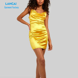 Fabricants de vêtements sur mesure pour femmes Robe décontractée Sexy Ladies Bodycon Club Party Robes de soirée - Product Image 4