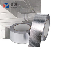 Ruban de papier d'aluminium en tissu de fibre de verre de haute qualité Revêtement de conduit ignifuge HVAC