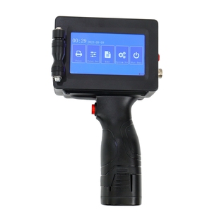 Pistola de impresora de 12,7mm, caja de cartón de mano, máquina de codificación de lotes, Mini Códigos De fecha portátiles de inyección de tinta, caducidad en el paquete 1 una pulgada - Product Image 4