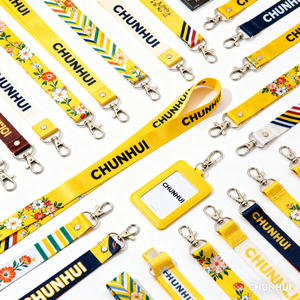 Promotional Nylon Lanyard Keychain Pen USB Disk Round Disk Eco-Friendly Customizable Festival Event Gift Branding Visibility