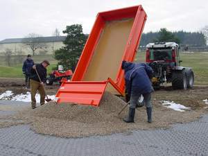 Système de pavage pour allée en gravier, stabilisateur de sol pour <span class=keywords><strong>parking</strong></span>, pavés en grille géocellulaire, rouleau d'asphalte - Product Image 5