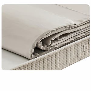 Colchón de resortes ensacados de firmeza media con capa superior de algodón para niños - Product Image 1