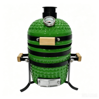 Barbecue au charbon de bois sans fumée Kimstone, pliable et réglable, avec plateau en céramique, taille mini 4,5 pouces, pour la maison, sur chariot, pour l'extérieur et le jardin