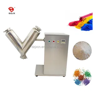 V-10 V Shape Powder Cone Mixer Machine V Shaped Mixer Vertical Spices Protein Powder Mixing Machine