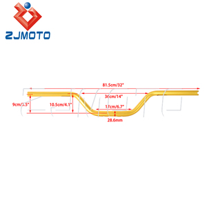 Manillar de motocicleta cónico de alta curva para modelos Harley <span class=keywords><strong>Dyna</strong></span> Street Bob Softail Sportster - Product Image 6