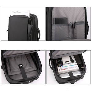 Zaino per Computer Portatile da 15.6 Pollici, Impermeabile in Nylon, Espandibile, da Viaggio e Lavoro, per Uomo, con Logo Personalizzato - Product Image 5