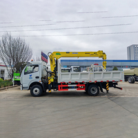 Grue télescopique montée sur camion Dongfeng de 5, 6,3, 8, 10 et 12 tonnes / Grue de camion à vendre