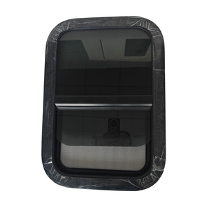 TONGFA, nuevo diseño, vidrio templado, caravana, RV, remolque, ventanas deslizantes verticales con mosquitera - Product Image 3