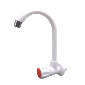 Robinet mélangeur mural en plastique durable pour salle de bain et cuisine, compatible OEM - Product Image 5