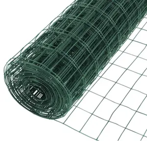 galvanized welded wire mesh iron wire mesh hardware cloth bird cage welded mesh Pvc coated steel wire Farm fence