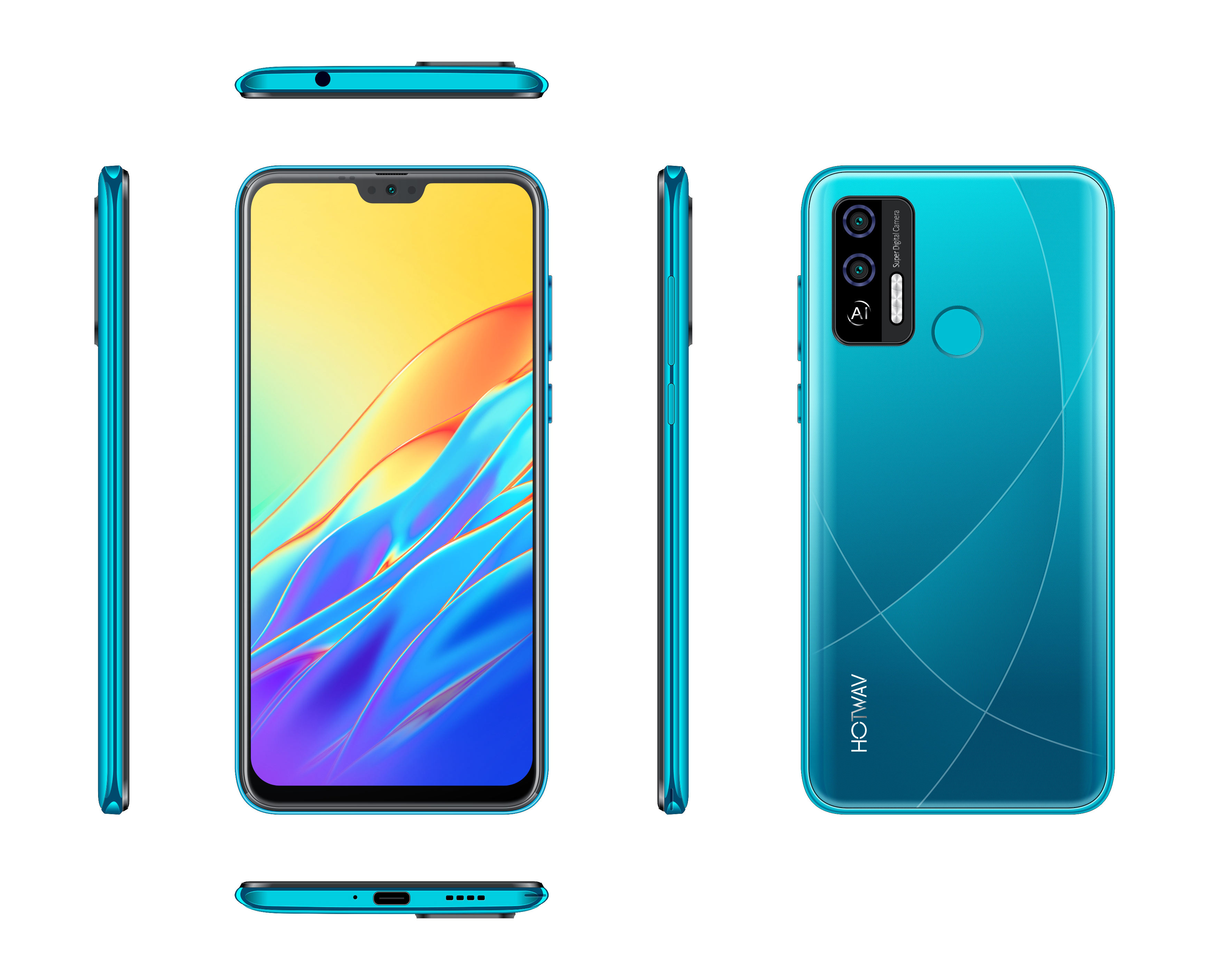 สีเขียว