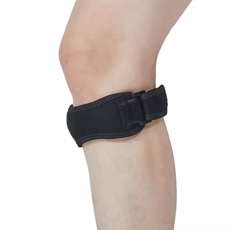 Унисекс Регулируемый Теннисный ремень для поддержки колена, стабилизатор, дышащий фитнес-оборудование для снятия боли в коленях, фитнес-безопасность
