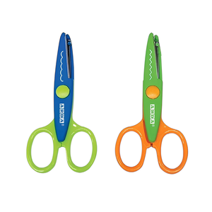 ARDA - CISEAUX CRAZY SCISSORS 13CM BI-COULEURS ASSORTIES - Product Image 1