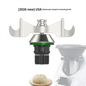 Accesorios para Máquinas de Cocina, Cuchilla de Repuesto para Amasadora, Acero Inoxidable, Semiautomática, Compatible con Thermomixs TM5/6/31 - Product Image 1