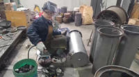 Vente directe usine OEM/ODM : Borne de stationnement rétractable automatique en acier inoxydable, colonne hydraulique lumineuse remplissable d'eau 600 mm