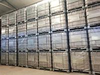 Réservoir fourre-tout IBC en acier inoxydable de 275 gallons 1000L pour le stockage en vrac d'alcool d'eau 500L 1500L 2000L Solutions de récipient à pression