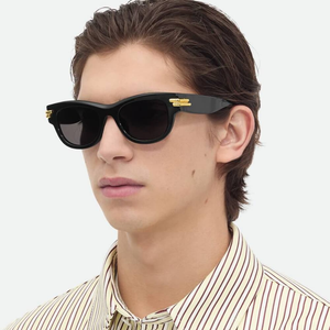 Bottega BV Classic Oval <b>Rectangular</b> Sunglasses Acetate Frame UV Protection Fashion Eyewear for Men Women Veneta - Product Image 5