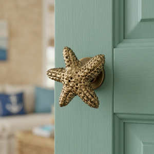 Export Selling Coastal <strong>Door</strong> <strong>Knob</strong> Brass Single Hole Cabinet Pull Handle Durable Bathroom Hardware For Sale - Product Image 4